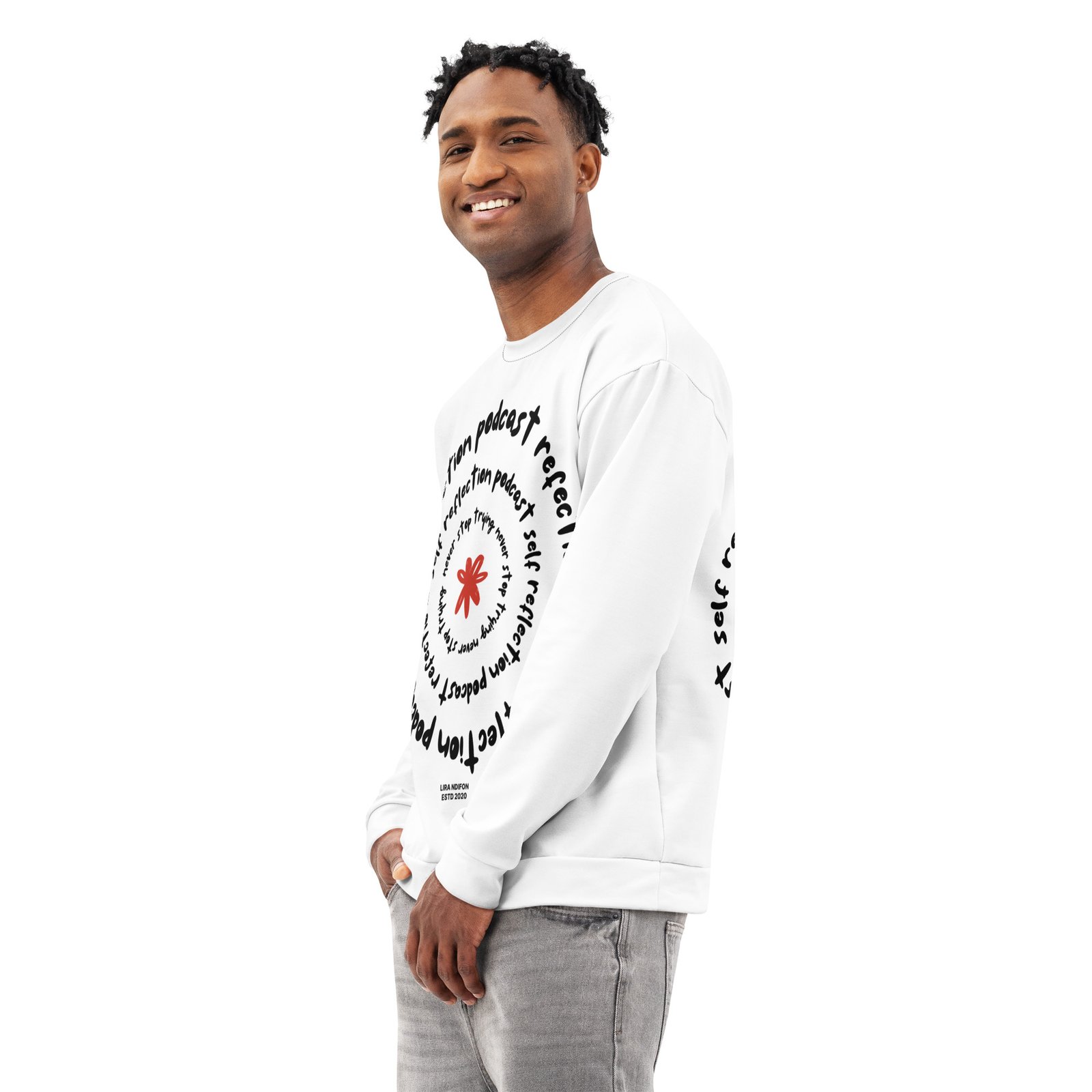 Unisex cotton sweatshirt - Image 4