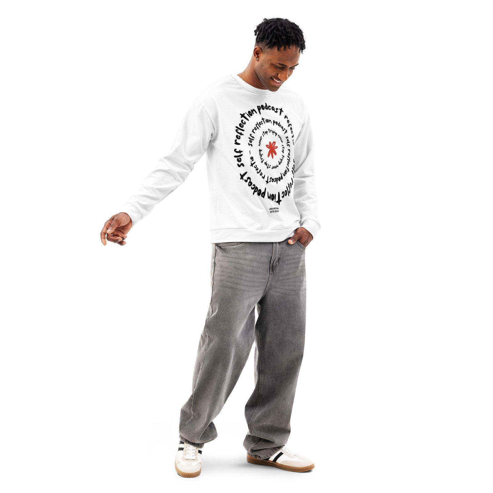 Unisex cotton sweatshirt - Image 5