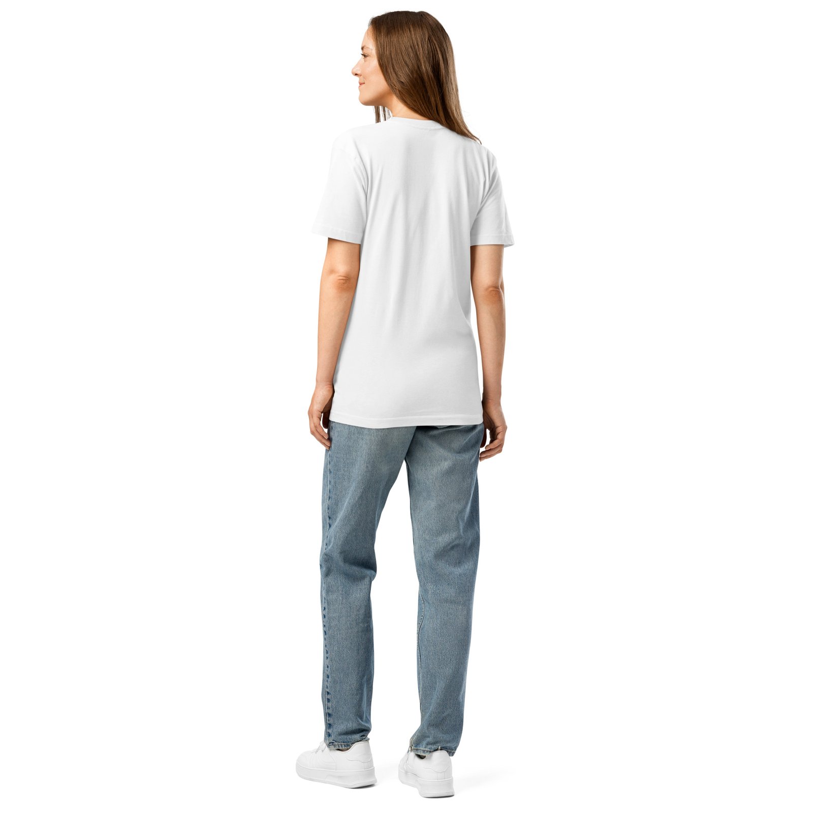 Unisex fine jersey tee - Image 2